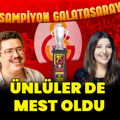 Galatasaray'ın şampiyonluğunu kutladılar
