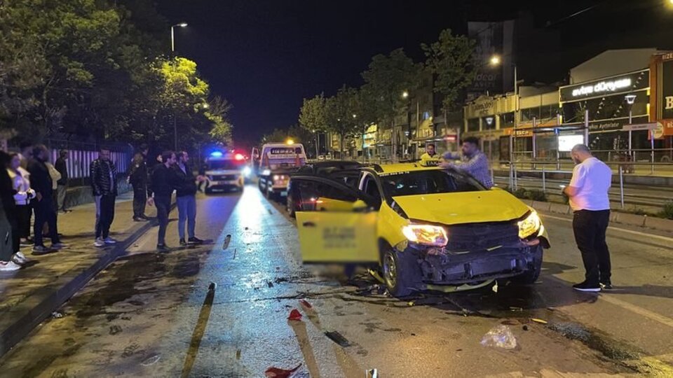 Kayseri'de zincirleme kaza: 5 yaralı