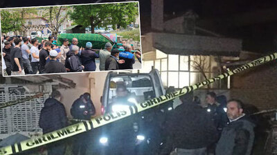 Eşini ve kendisini kurtarmaya çalışmış... Son telefon!