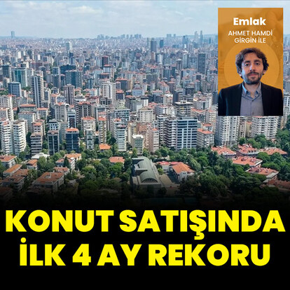 Konut satışında rekor