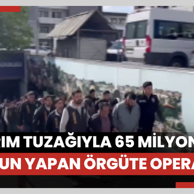 Sosyal medyada sahte yatırım tuzağıyla 65 milyonluk vurgun yapan örgüte operasyon; 72 gözaltı