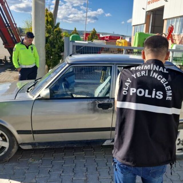 Çalıntı araçla drift atarken yakalandılar