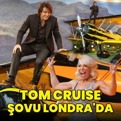 Londra'da Tom Cruise şovu