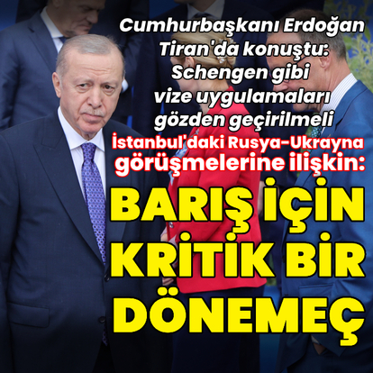 "Ukrayna'da barış için kritik bir dönemeçteyiz"