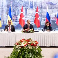 Dolmabahçe'de Türkiye-Rusya-Ukrayna toplantısı