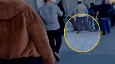 Hastane bahçesinde kanlı hesaplaşma!