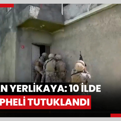 Bakan Yerlikaya: 10 ilde 11 organize suç örgütüne yönelik yapılan operasyonlarda 86 şüpheli tutuklandı