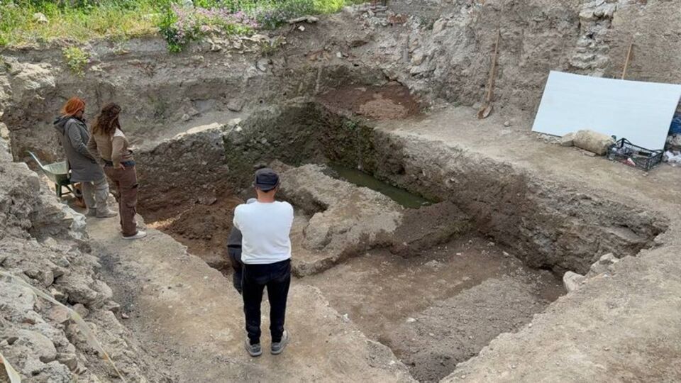 İznik'te temel kazasında büyük sürpriz