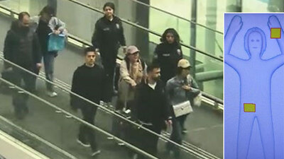 Hastanede röntgen çekildi! Genital bölgede 6 kilo altın!