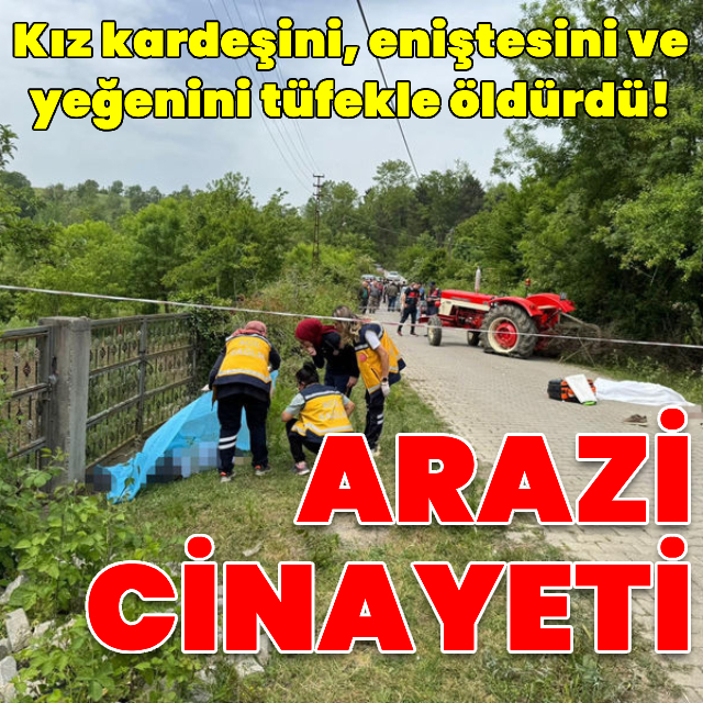 Bartın'da arazi kavgası! 3 ölü