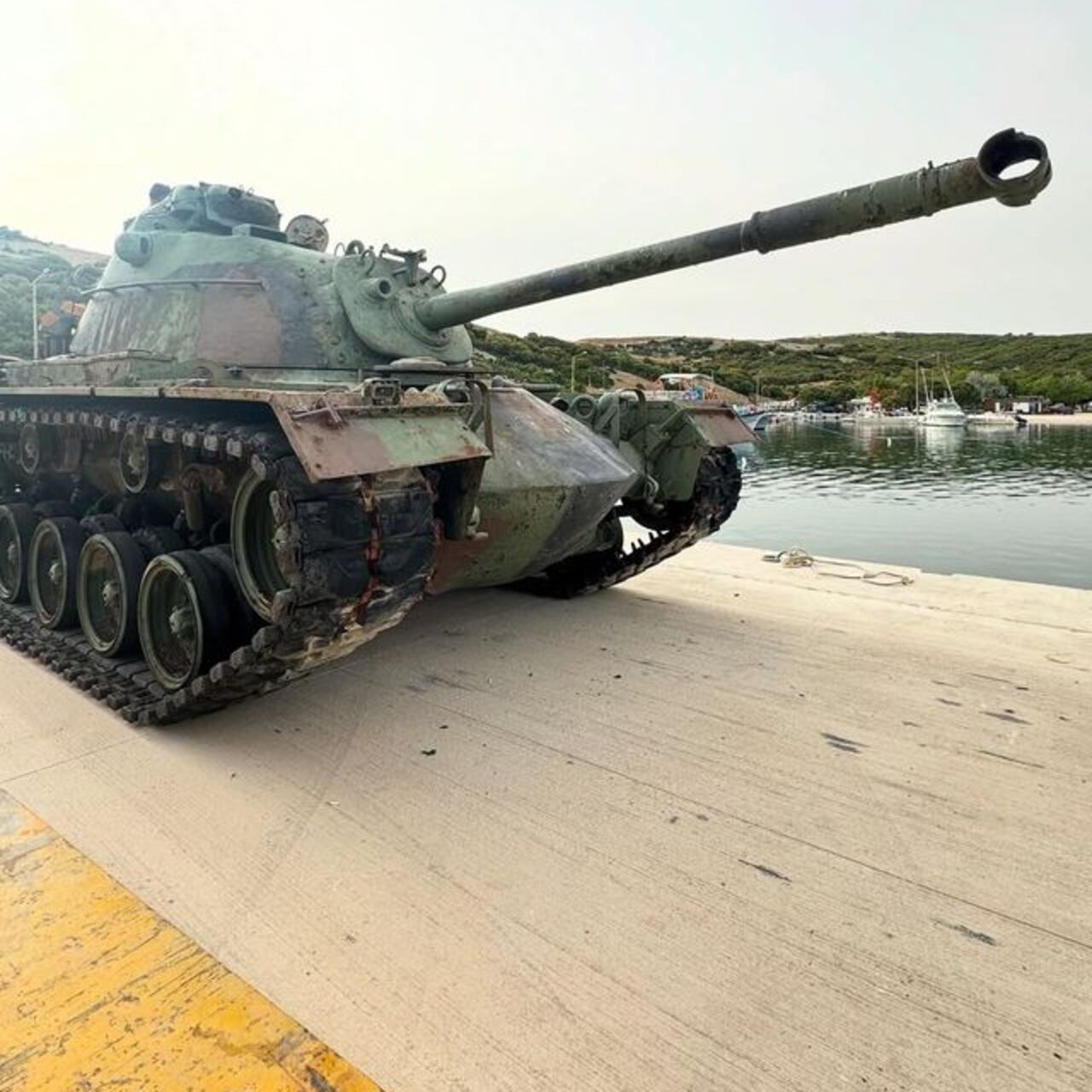 Saros'a tank batırılacak