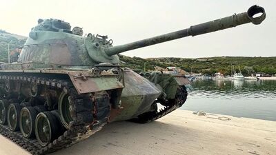 Saros'a tank batırılacak