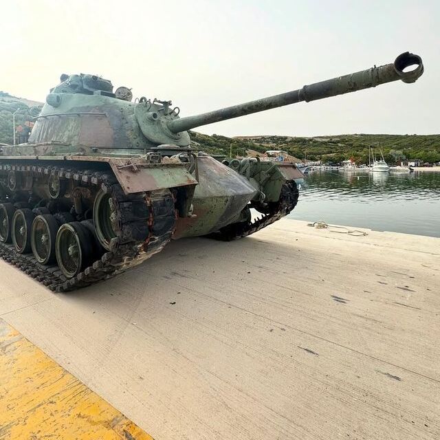 Saros'a tank batırılacak