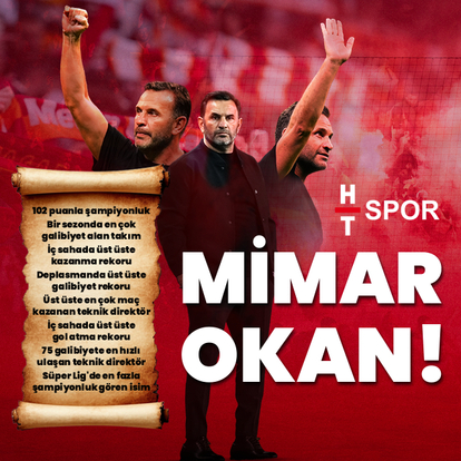 Mimar Okan Buruk: İşte kırılan rekorlar!
