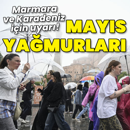 Marmara ve Karadeniz'de kuvvetli yağış bekleniyor!