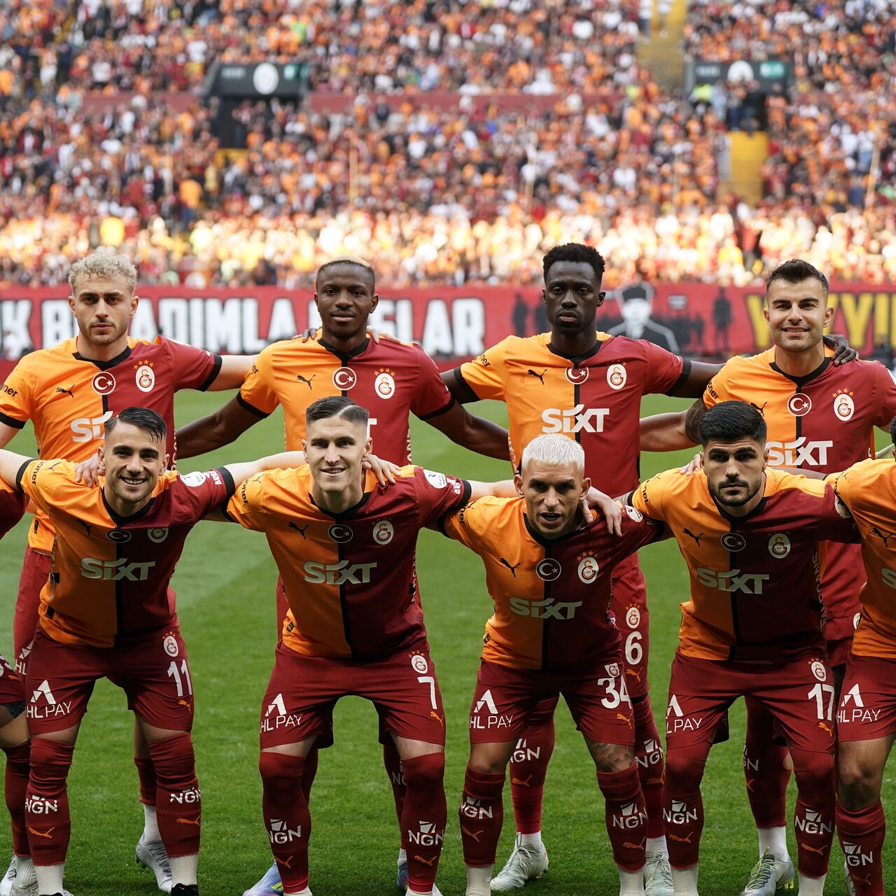 Galatasaray'da tek değişiklik!