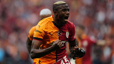 Gol anonsu Osimhen'in kızından!