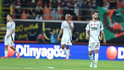Beşiktaş, 3 maç sonra puan kaybetti!