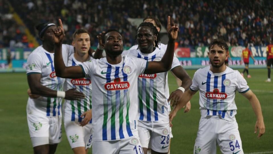 9 gollü maçta kazanan Rizespor!