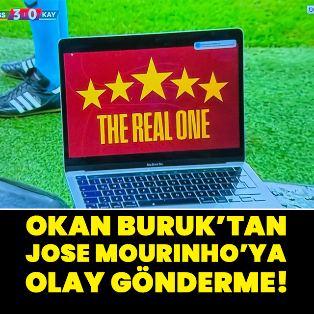 Buruk'tan Mourinho'ya olay gönderme!