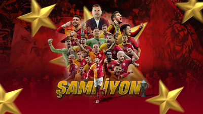 Beş yıldızlı şampiyon Galatasaray!