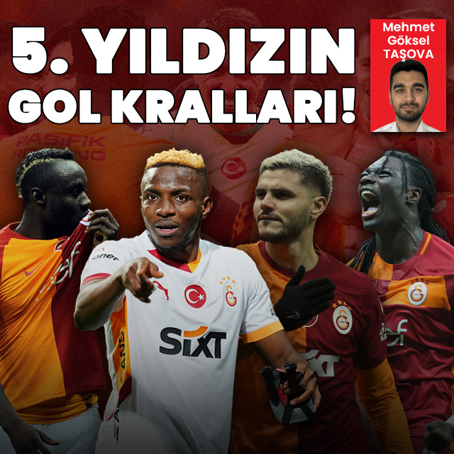 5. yıldızın gol kralları!