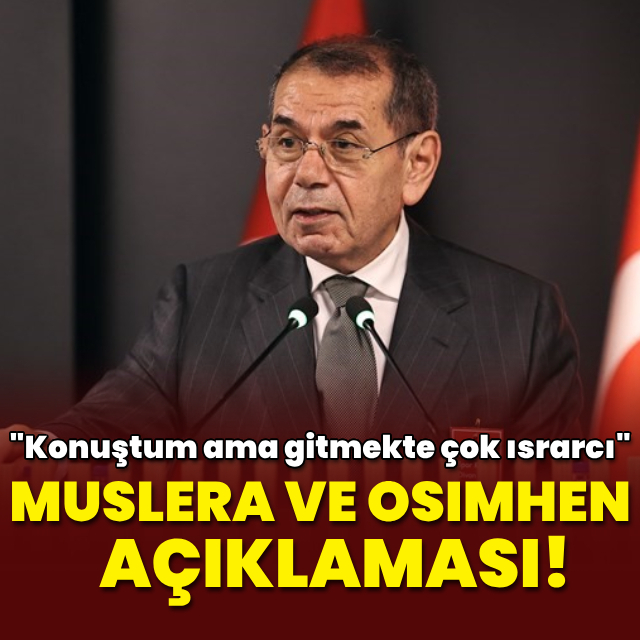 Dursun Özbek'ten Muslera ve Osimhen açıklaması!