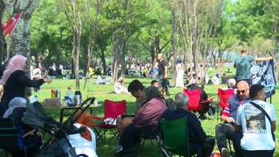 İstanbulluların güneş keyfi