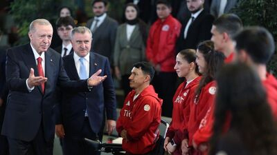 Cumhurbaşkanı Erdoğan, gençlerle buluştu