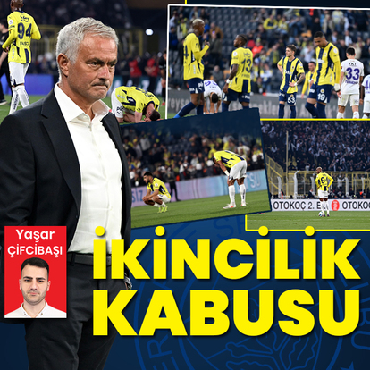 Fenerbahçe'nin ikincilik kabusu!