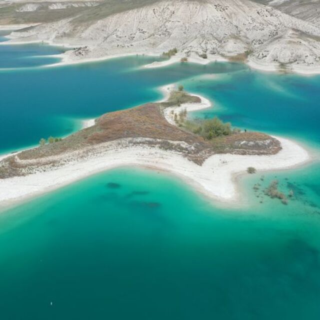 Adıyaman'ın martılara özel adası