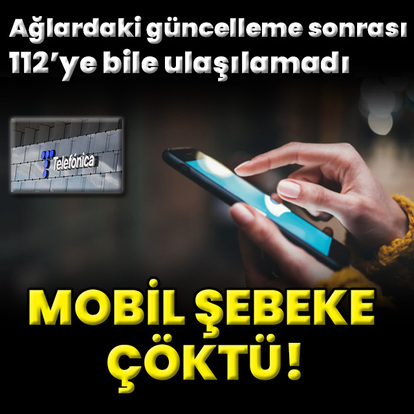 İspanya’da mobil şebeke krizi!