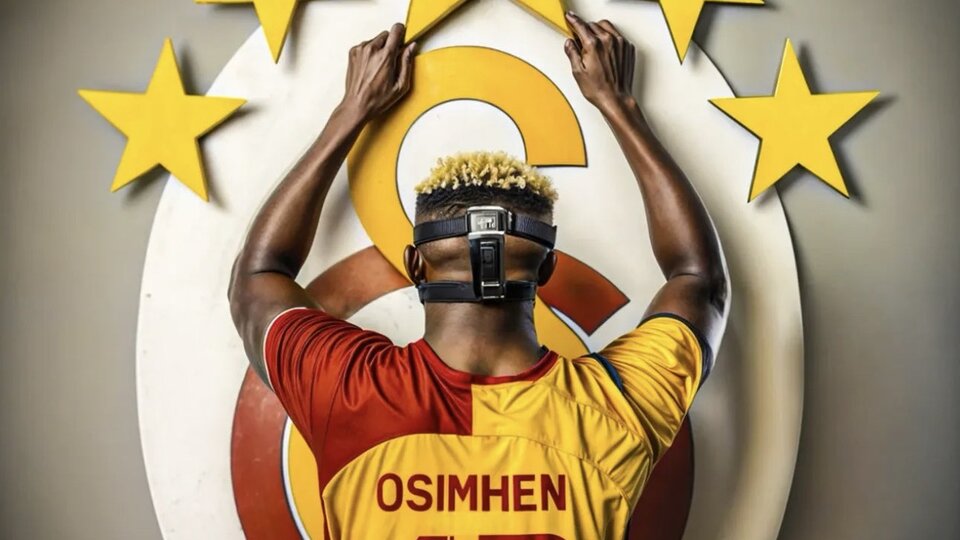 Osimhen'den 5. yıldız paylaşımı