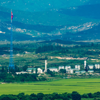 Kuzey Kore'nin sahte sınır kasabası "Kijong-Dong"