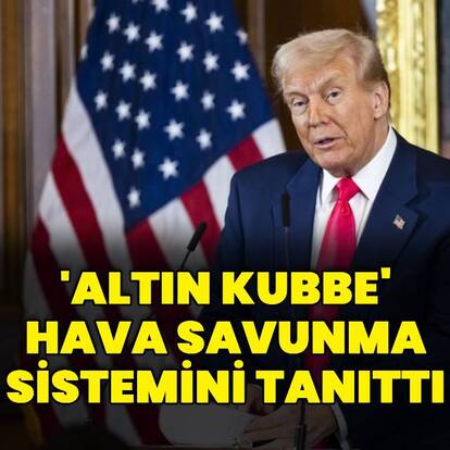 "Altın kubbe" savunma sistemini tanıttı