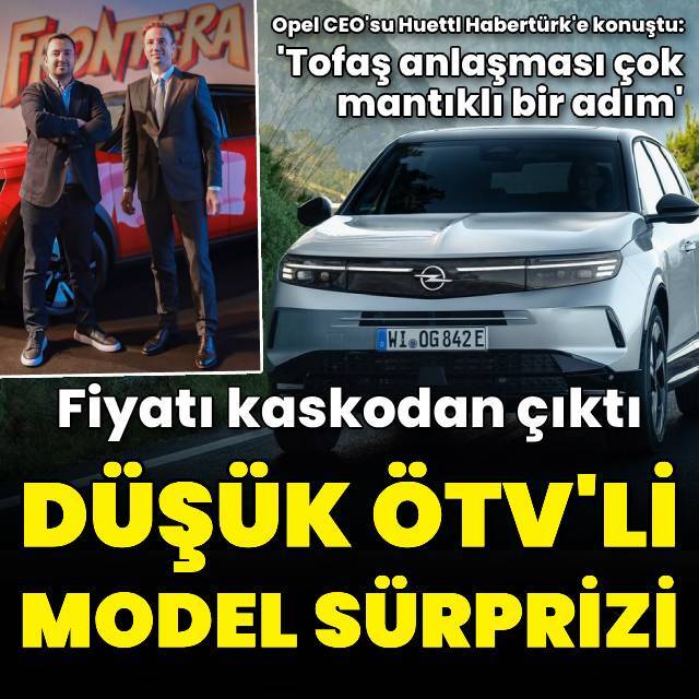 Alman markadan düşük ÖTV'li model sürprizi
