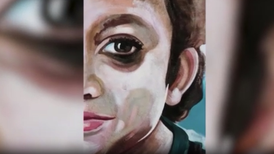 Minguzzi'nin portresini çizdi