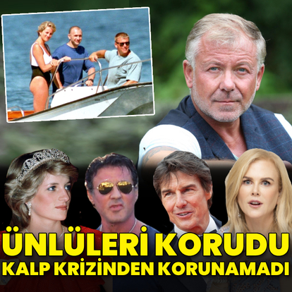 Ünlülerin koruması hayata veda etti