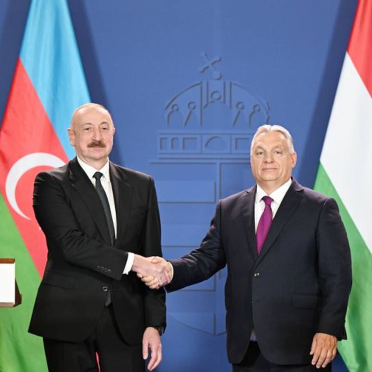 Azerbaycan lideri Aliyev Budapeşte'de