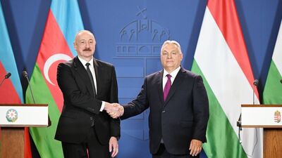 Azerbaycan lideri Aliyev Budapeşte'de