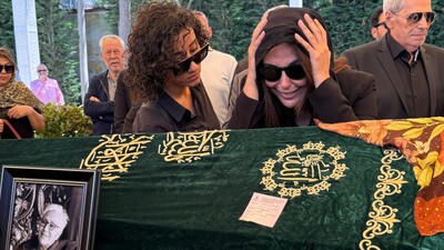 Cenazede fenalık geçirdi