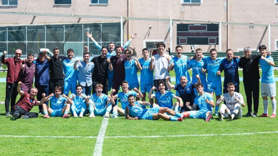 U19'da şampiyon Trabzonspor!