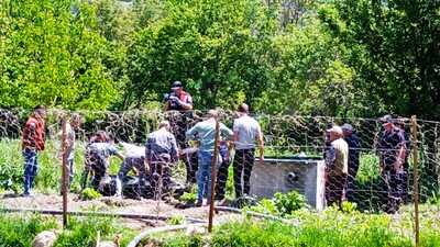 Yaşlı adam kuyuya düştü!