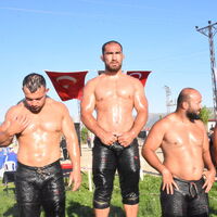 Afyonkarahisar'da başpehlivan Feyzullah Aktürk oldu