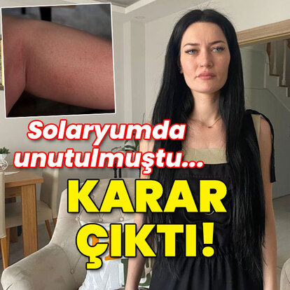 Solaryumda unutulmuştu... Karar çıktı!