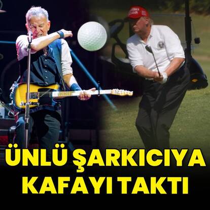 Ünlü şarkıcıya kafayı taktı