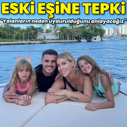 Icardi'den Wanda Nara'ya tepki
