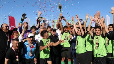 "Mahallemde Maç Var" futbol turnuvası sona erdi