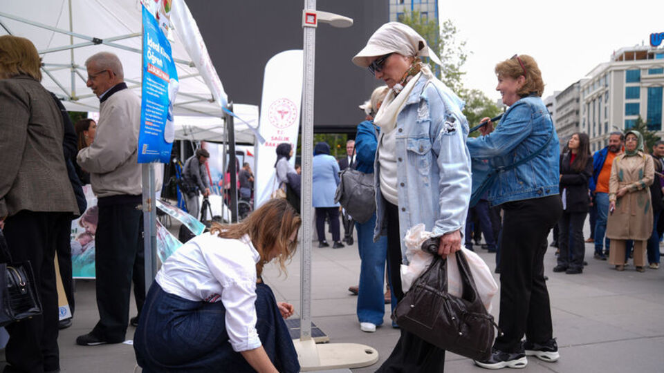 "İdeal Kilonu Öğren, Sağlıklı Yaşa" kampanyasına bir haftada 551 bin 980 kişi katıldı