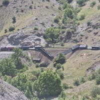 Elazığ'da korkutan kaza! Vagonlar devrildi!